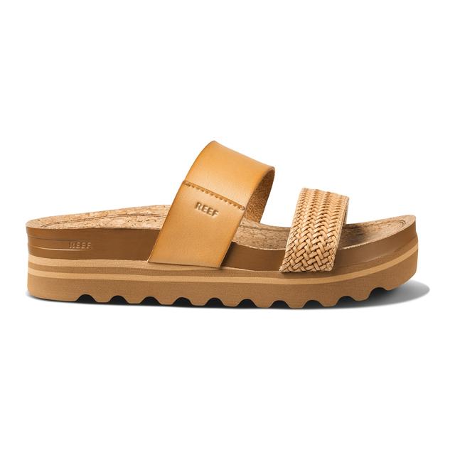 Reef - Women's Cushion Vista Hi Sandals Khaki in Panama City Beach FL