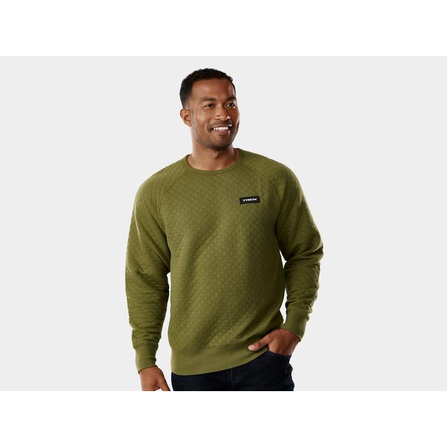 Trek - Quilted Crewneck Unisex Sweatshirt in 熊谷市埼玉県熊谷市仲町 埼玉県