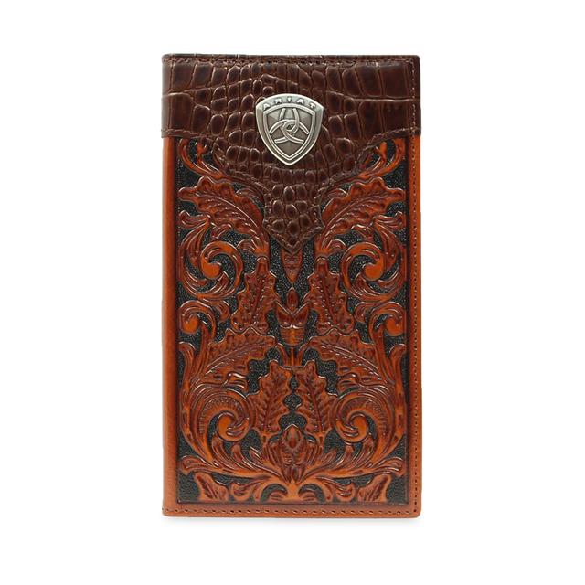 Ariat - Men's Baldwin Tooled Rodeo Wallet in St Marys OH