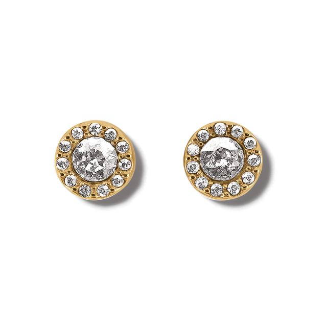 Brighton - Illumina Solitaire Post Earrings in Oblong IL