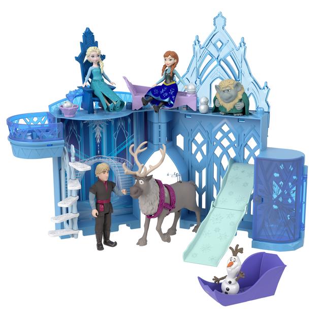 Mattel - Disney Frozen Toys, Elsa's Stacking Castle, Gifts For Kids