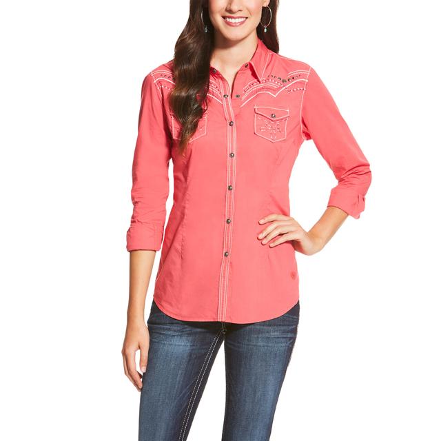 Ariat - Women's Cerise Snap Shirt in Rancho Cucamonga CA