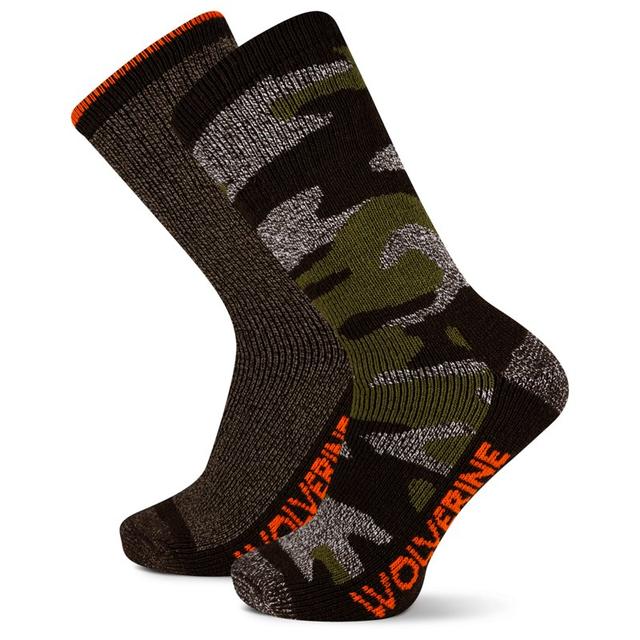 Wolverine - Men's 2-PK Upland Thermal Boot Sock B