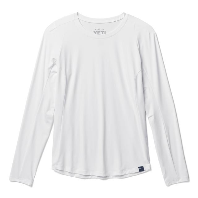 YETI - Women's Crew Neck Ultra Lightweight Sunshirt - White - XS