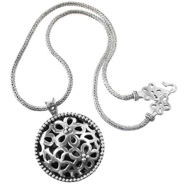 Brighton - Bali Lacy Daisy Pendant Necklace in Everett PA