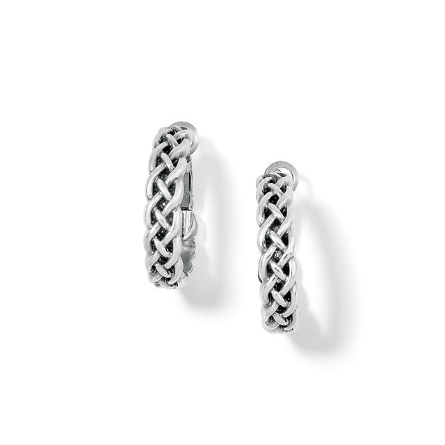 Brighton - Interlok Braid Small Hoop Earrings