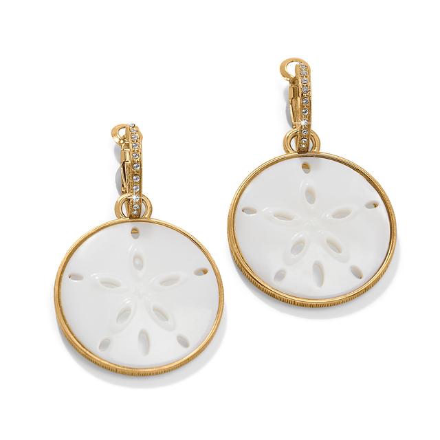 Brighton - Del Mar Charm Hoop Earrings