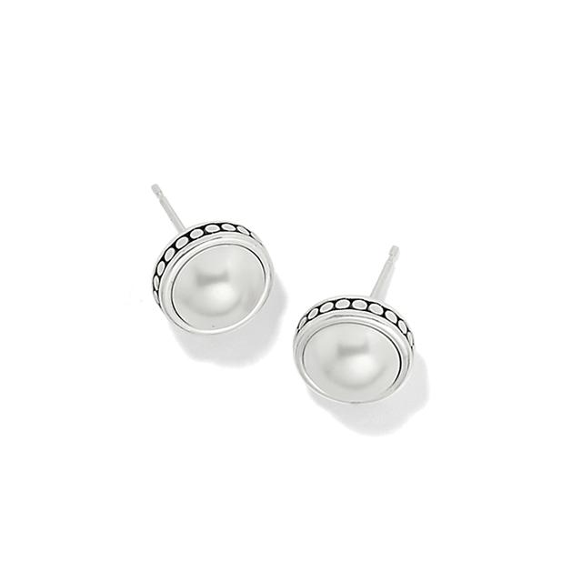 Brighton - Pebble Dot Pearl Post Earrings