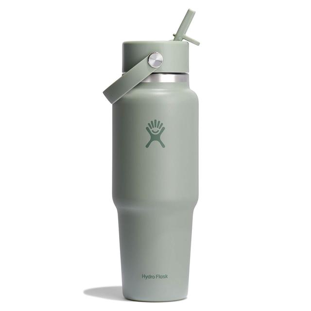 Hydro Flask - 32 oz Wide Mouth Travel Bottle with Flex Straw Cap - Agave in Reno NV