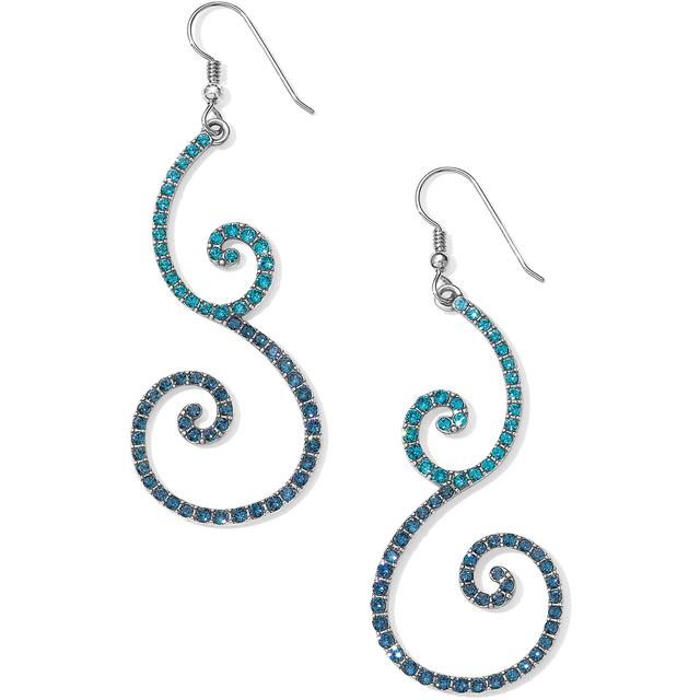 Brighton - Sea Of Love Crystal French Wire Earrings in Cambria CA