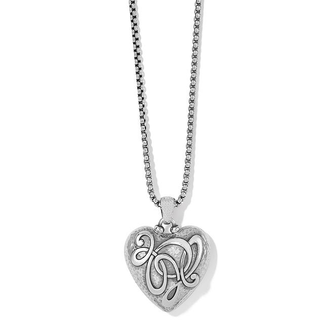 Brighton - One Heart Pendant Necklace in Cambria-CA