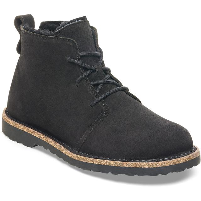 Birkenstock - Women's Upsalla Mid Lace-Up Shearling Boots  Black in Mission Viejo CA