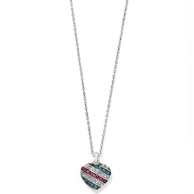 Brighton - Americana Heart Necklace in San Diego Texas