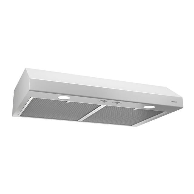 Broan-NuTone - Glacier 30-Inch 300 Max Blower CFM 5 Sones White Range Hood in Robinson Township PA