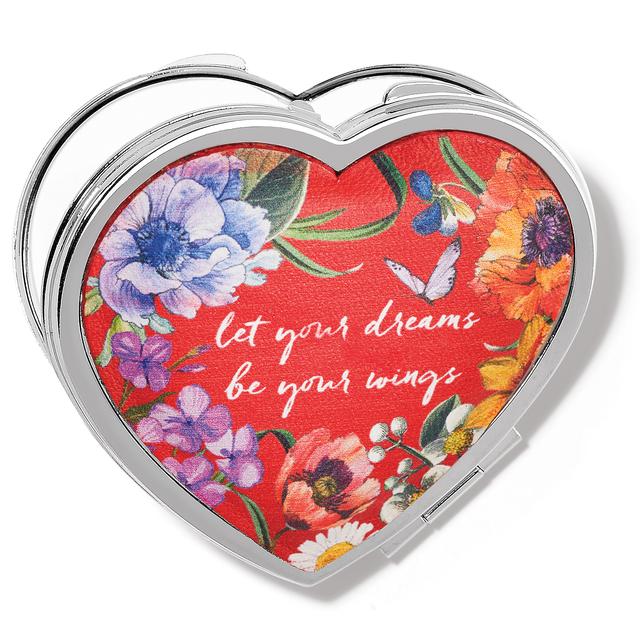 Brighton - Blossom Hill Rouge Heart Compact Mirror in Everett PA