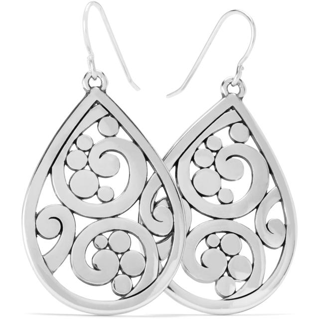 Brighton - Contempo Teardrop French Wire Earrings in Cambria CA