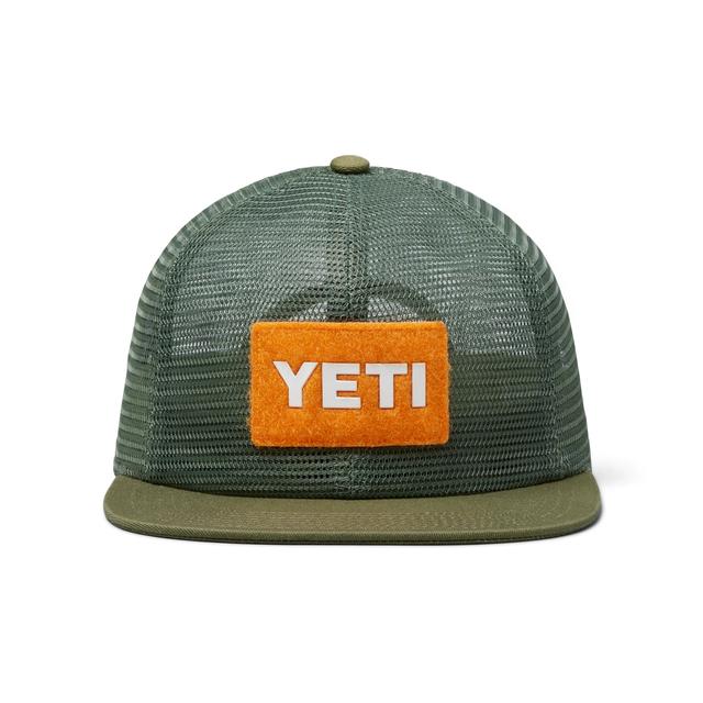 YETI - Velcro Badge Flat Brim Mesh Hat