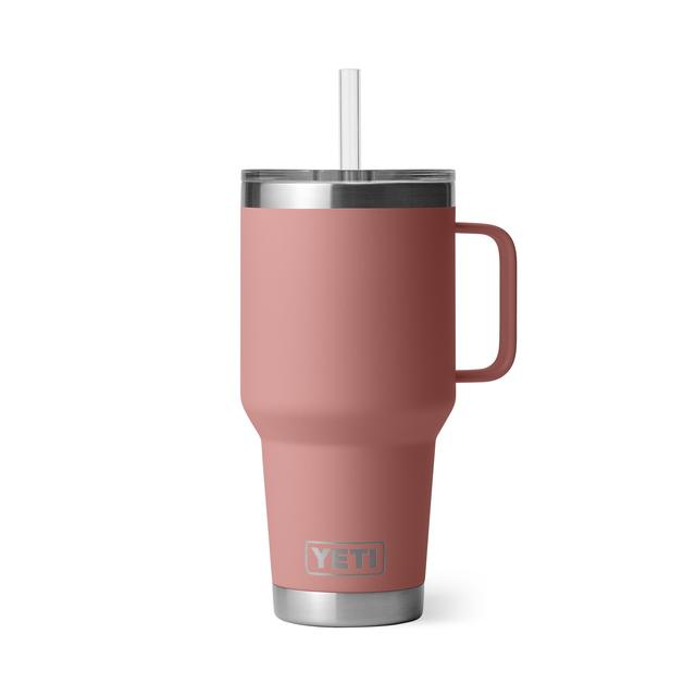 YETI - Rambler 35 oz Straw Mug - Sandstone Pink in Medina OH