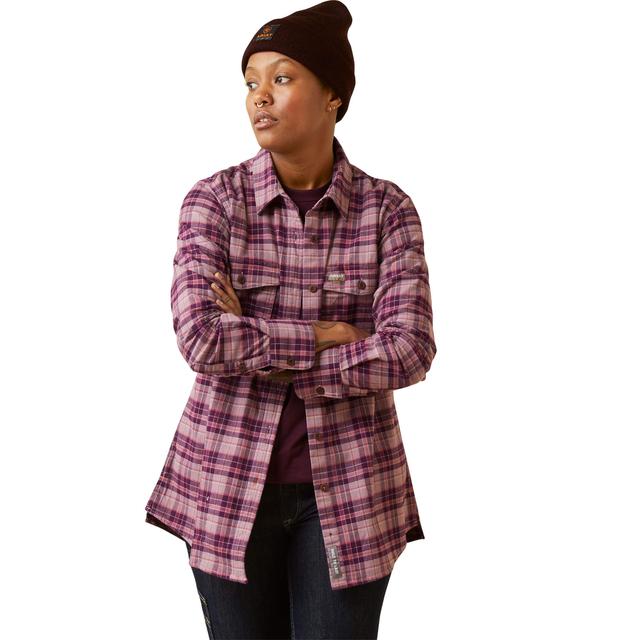 Ariat - Women's Rebar Flannel DuraStretch Work Shirt