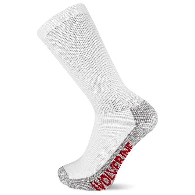 Wolverine - Men's 2-PK Steel-Toe Cotton Over-the-Calf Sock White in Whiteland IN