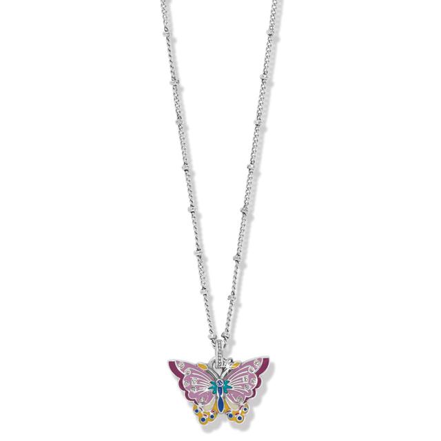 Brighton - Kyoto In Bloom Butterfly Short Necklace