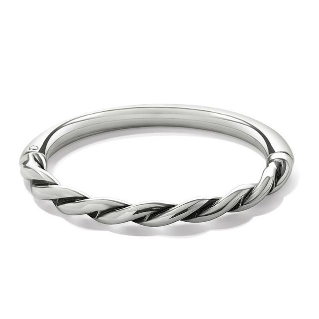 Brighton - Interlok Twist Hinged Bangle