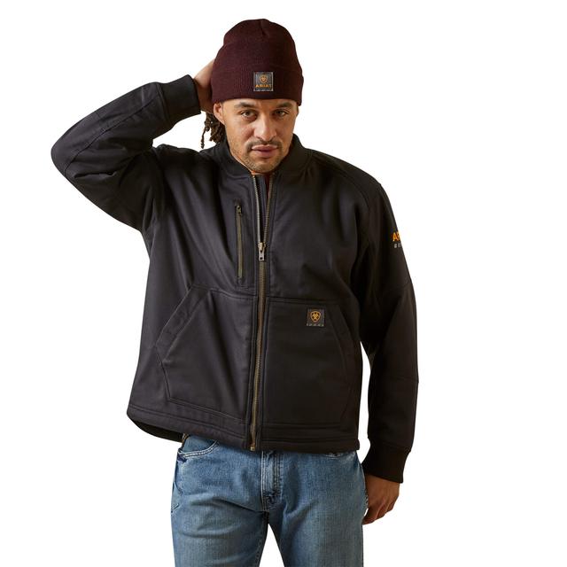 Ariat - Men's Rebar Stretch Canvas Bomber Jacket in Tupelo MS
