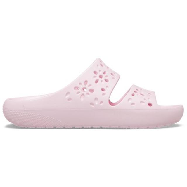 Crocs - Classic Floral Cutout Sandal