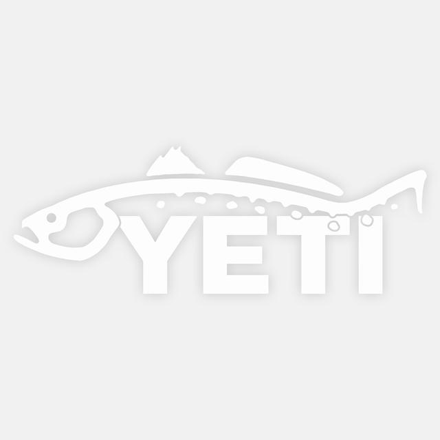 YETI - Trout Window Decal in Durham NC