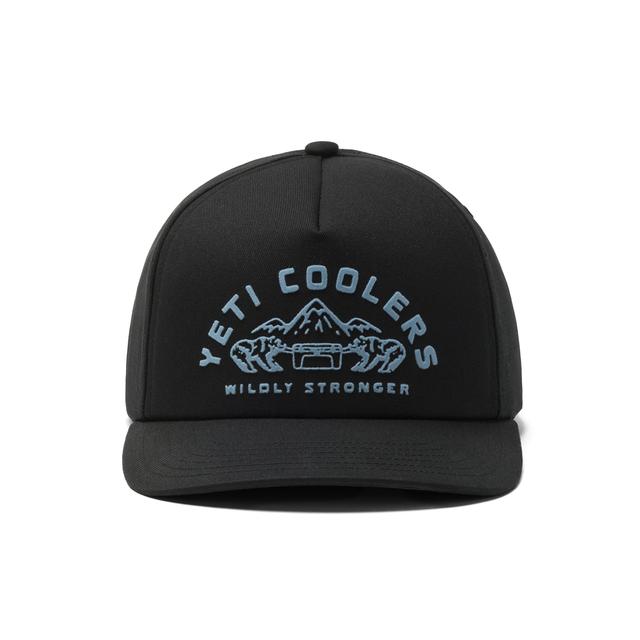 YETI - Coolers Wildly Stonger Mid Pro Flat Brim Hat - Black