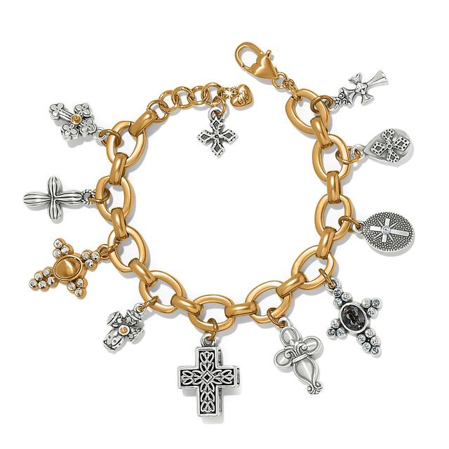 Brighton - Heavenly Cross Charm Bracelet in San Diego-TX