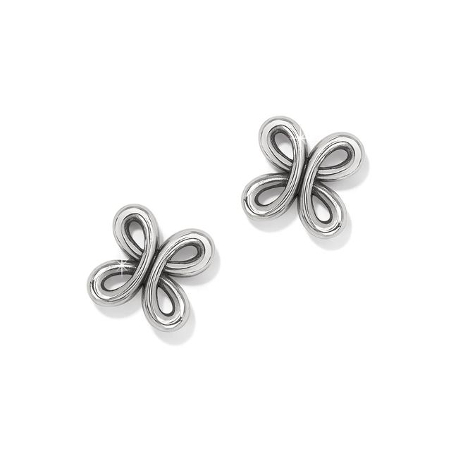 Brighton - Interlok Curve Post Earrings