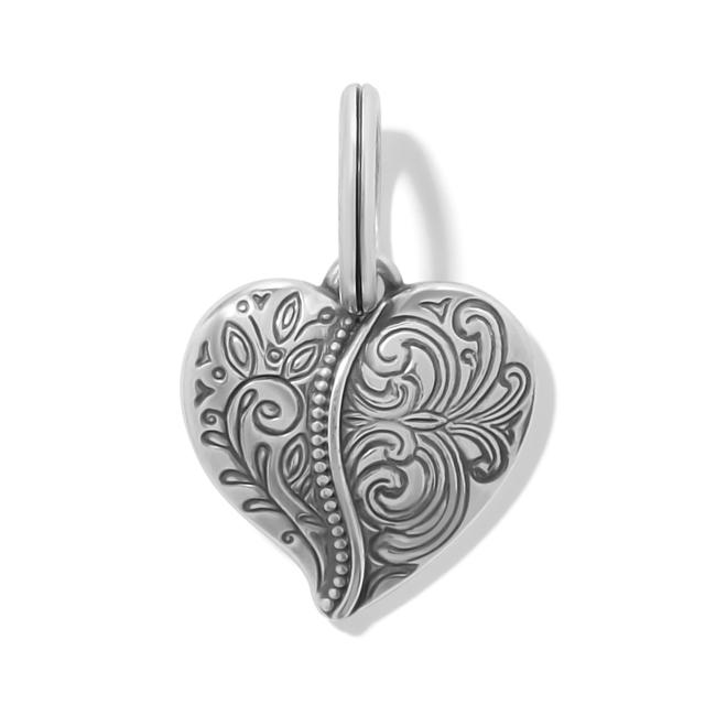 Brighton - Ornate Heart Charm in Alma-MI