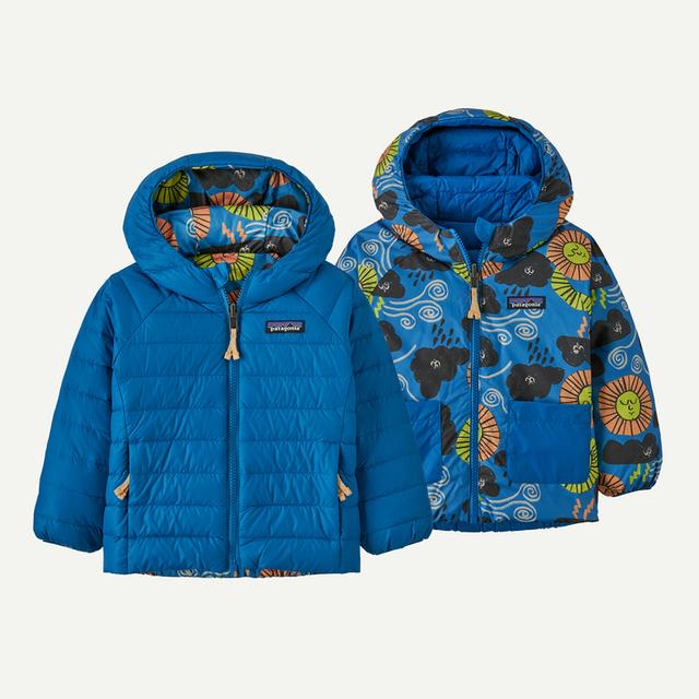Patagonia - Baby Reversible Down Sweater Hoody in Harbor Springs MI