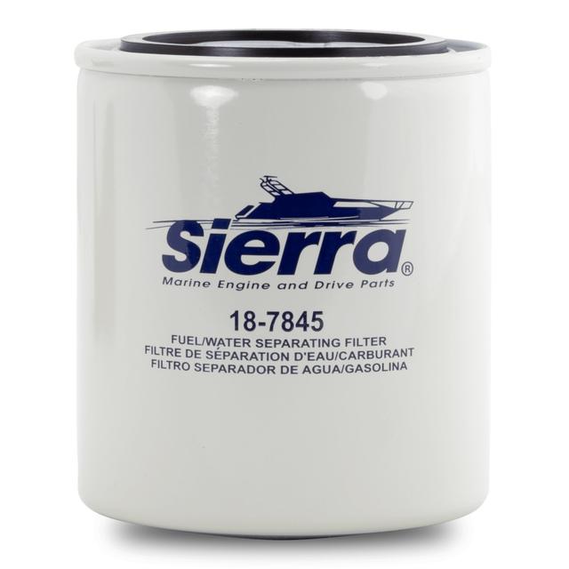 Sierra Parts - 118-7845 Fuel Water Separating Filter, Long 4.35", 21 Microns, 11/16"-16 thread size Mercury
