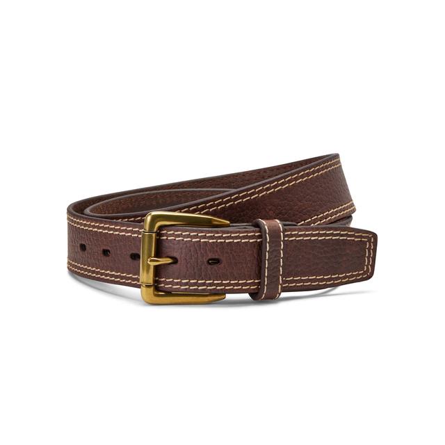 Ariat - Men's Gold Buckle Double Stitch Belt in Wilmington NC