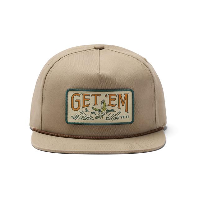 YETI - Wetlands Get 'Em Mid Pro Flat Brim Hat - Taupe in Medina OH