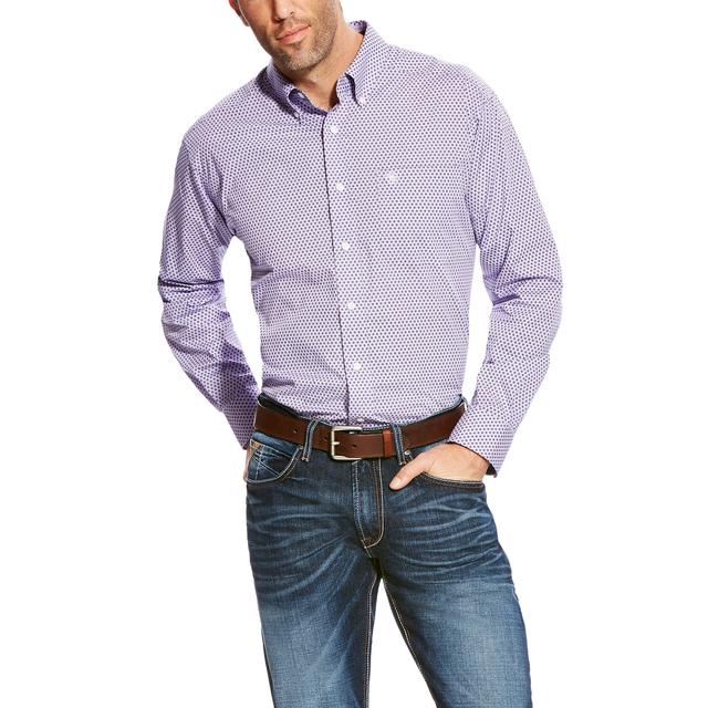 Ariat - Men's Wrinkle Free Zilverton Shirt in Durham NC