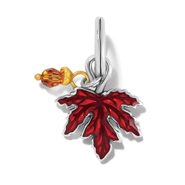 Brighton - Maple Leaf Charm