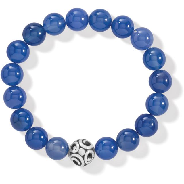 Brighton - Contempo Chroma Blue Agate Stretch Bracelet in San Diego Texas