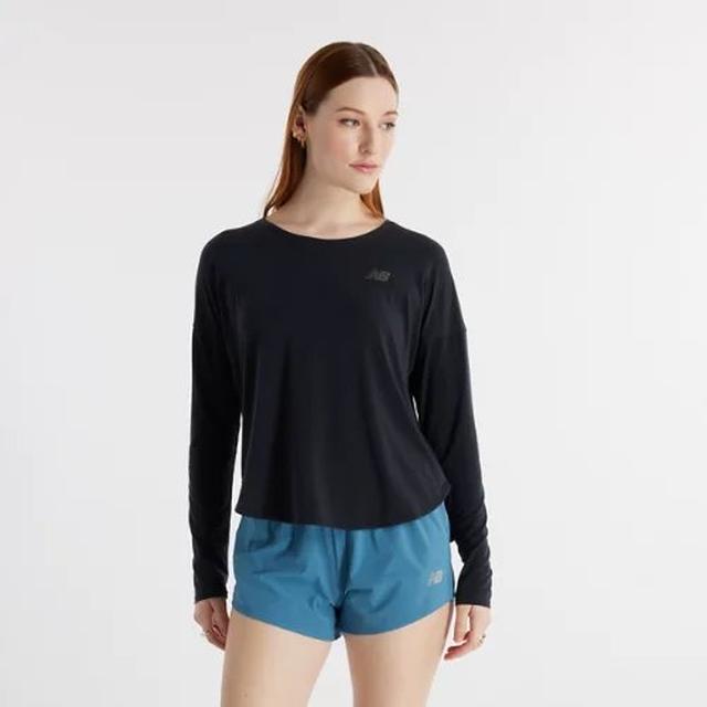 New Balance - Women's Drapey Jersey Long Sleeve T-Shirt