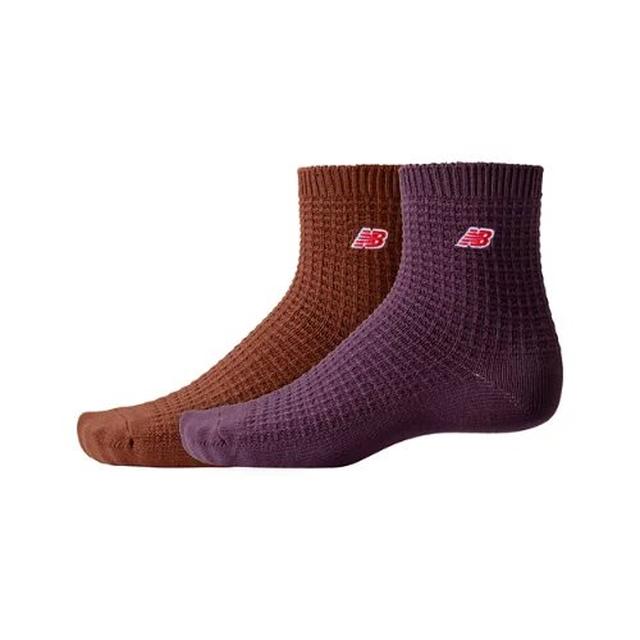 New Balance - Waffle Knit Ankle Socks 2 Pack