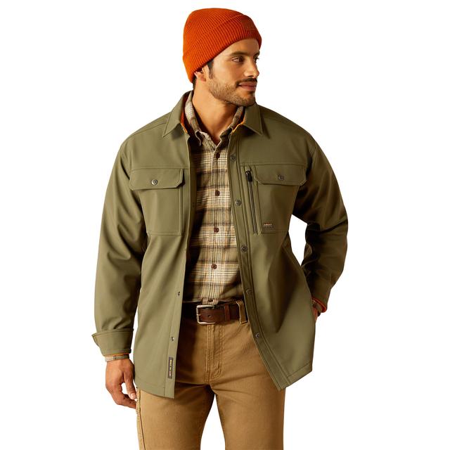 Ariat - Mens Rebar DuraStretch Utility Softshell Shirt Jacket in Mishawaka IN