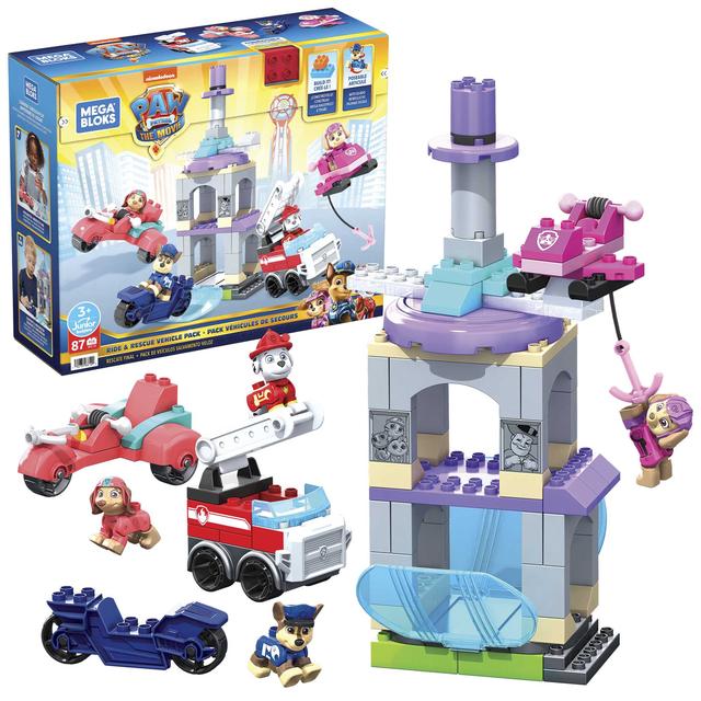 Mattel - Mega Bloks Paw Patrol Ride & Rescue Vehicle Pack