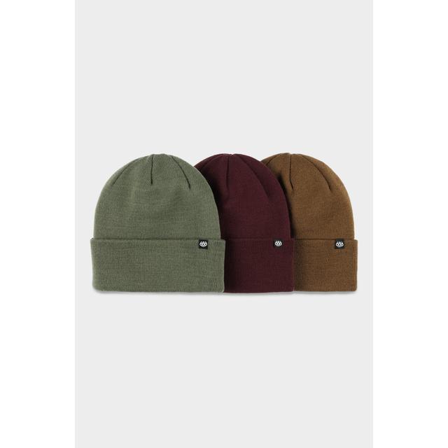 686 - Standard Roll Up Beanie - 3 Pack