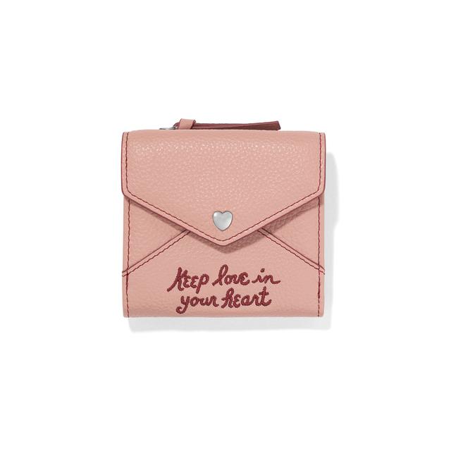 Brighton - All My Lovin' Compact Wallet in Plain WI