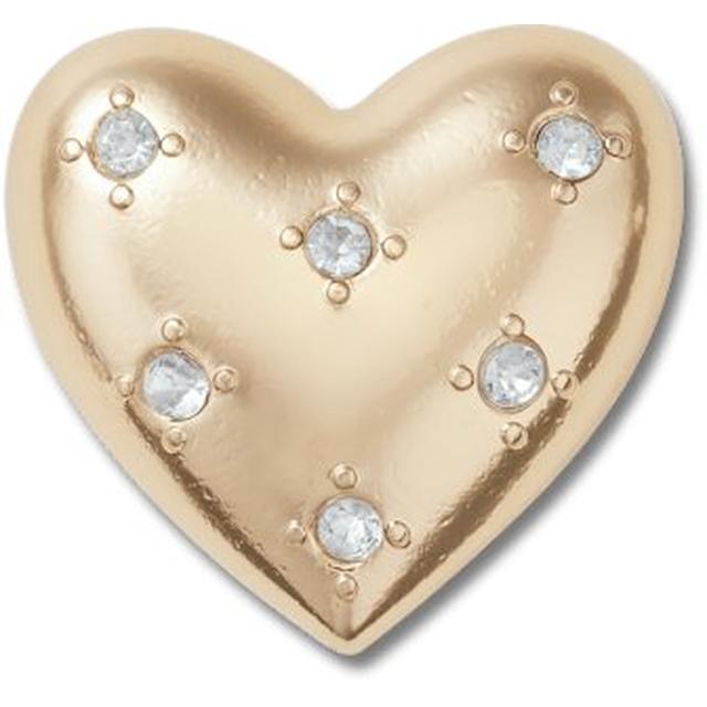 Crocs - Gold Encrusted Heart