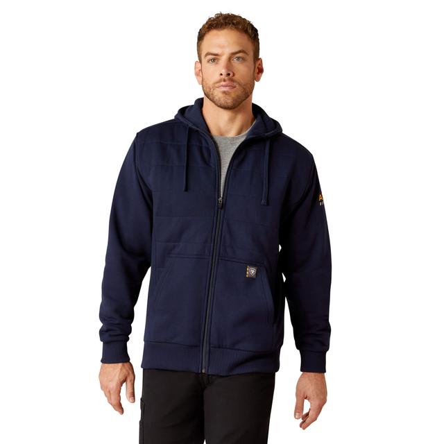 Ariat - Mens Rebar All-Weather Insulated Full Zip Hoodie in Rancho Cucamonga CA