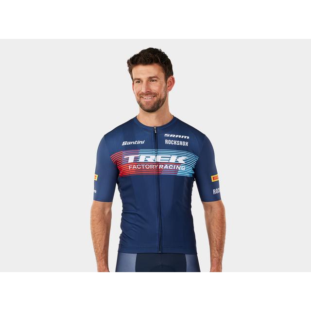 Santini - Trek Factory Racing Men's Team Replica Cycling Jersey in Mt Sterling KY