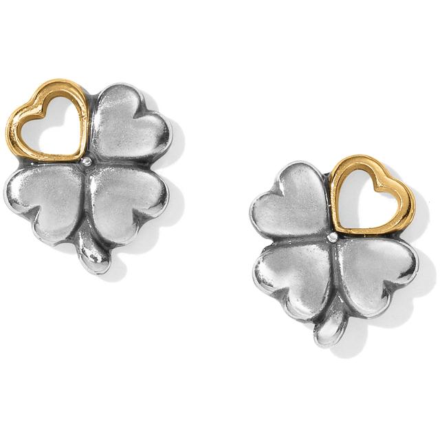 Brighton - Clover Heart Mini Post Earrings